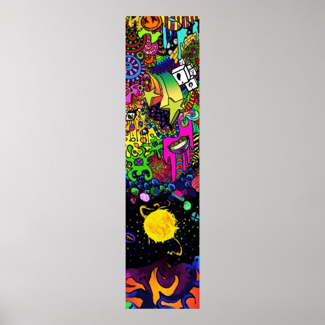 Poster Trippy Sky (Frente)