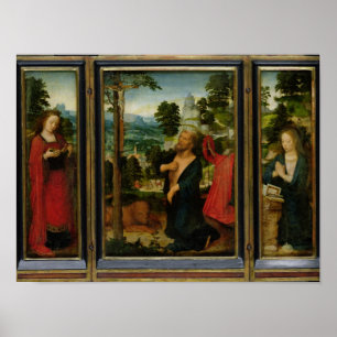 Póster Triptych