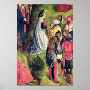 Póster Triptych da Crucificação