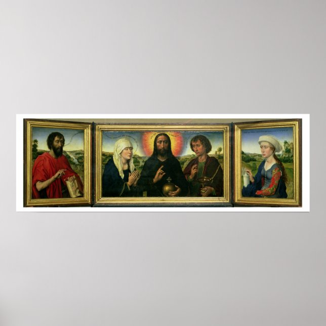 Poster Triptych da Família Braque: (LtoR) Rua John the Ba (Frente)