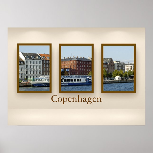 Póster Triptych de Copenhaga (Frente)