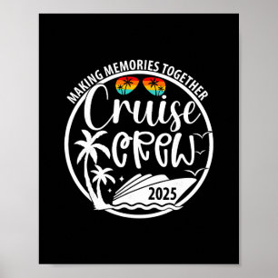 Poster Tripulação de Cruzeiro 2025 Fazendo Memórias Junto