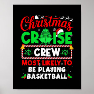 Poster Tripulação de Cruzeiro de Natal com Mais Probabili