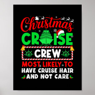 Poster Tripulação de Cruzeiro de Natal Provavelmente Tem 
