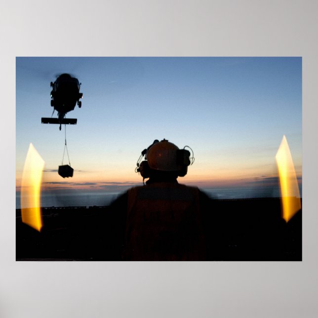 Póster Tripulante do convés de voo (Frente)