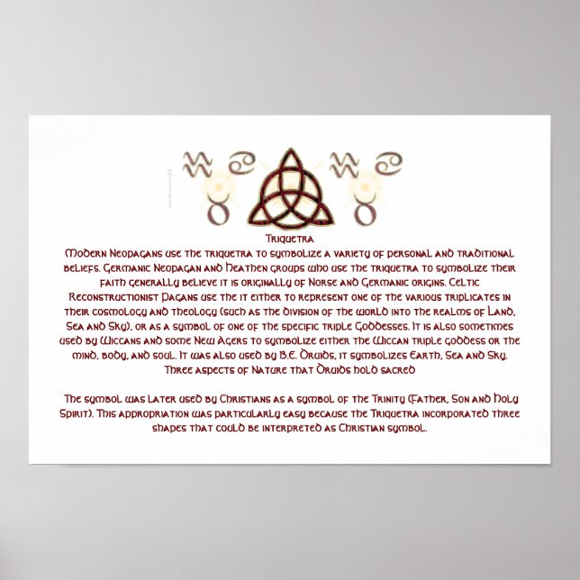 Poster Triquetra (Frente)
