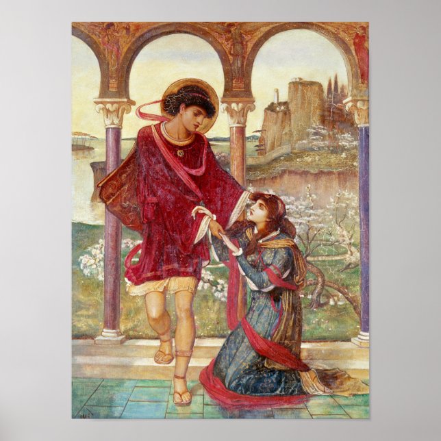 Póster Tristan e Iseult, 1876 (Frente)