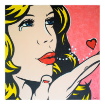 Triste Adeus - Arte Pop original