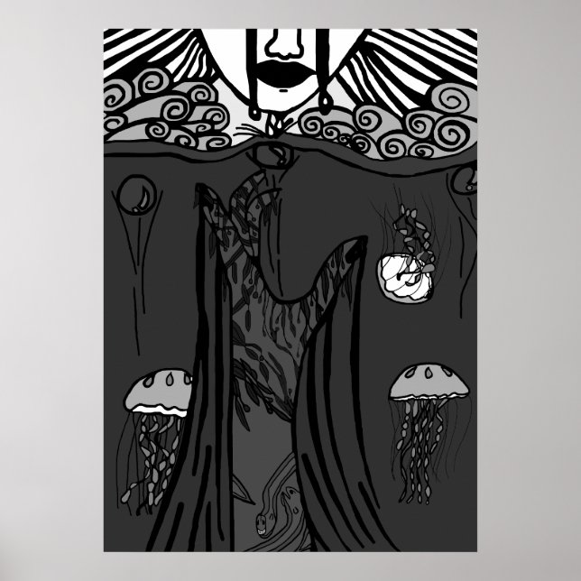 Poster Tristeza Escura (Frente)