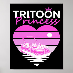Poster Tritoon Princess For Tritoon Capitão Barco