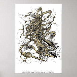 Póster triturador do mic