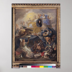 Póster Triumph da religião, 1686