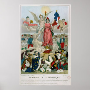 Póster Triumph da república, 1875