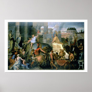 Póster Triumph de Alexander, ou a entrada de Alexa