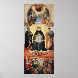 Poster Triumph de St Thomas Aquinas