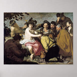 Póster Triumph do Baco, 1628