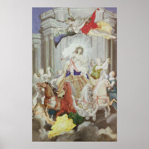 Póster Triumph do rei Louis XIV de France