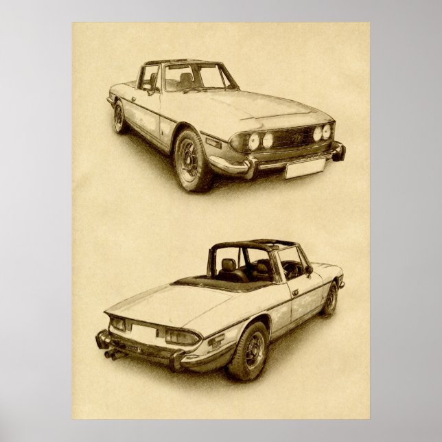 Poster Triumph Stag (Frente)