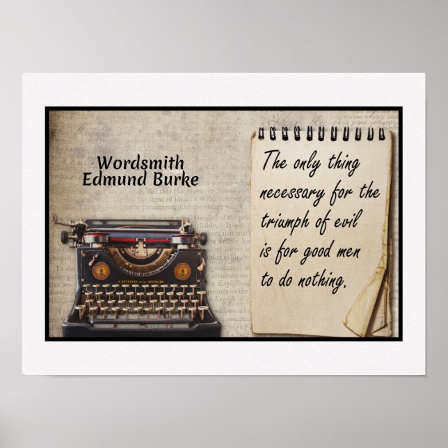 Poster Triunfo da citação de Mau (Frente)