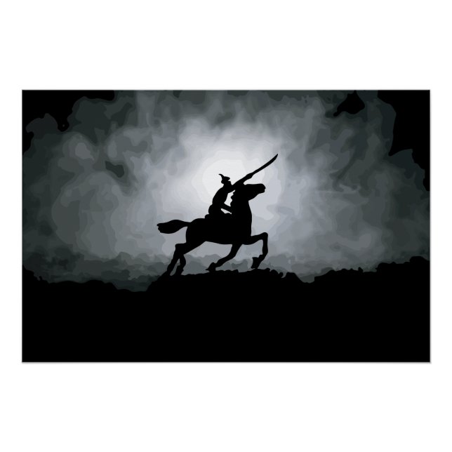 Póster Triunfo do Crepúsculo: Cavaleiro na Névoa (Frente)