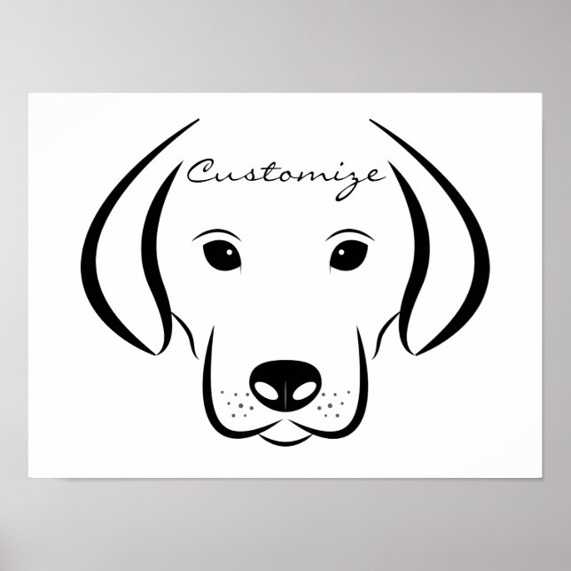 Poster Troço de Trocas de Rosto de Puppy (Frente)