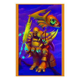 Póster Troglymight - Ken Gage Art