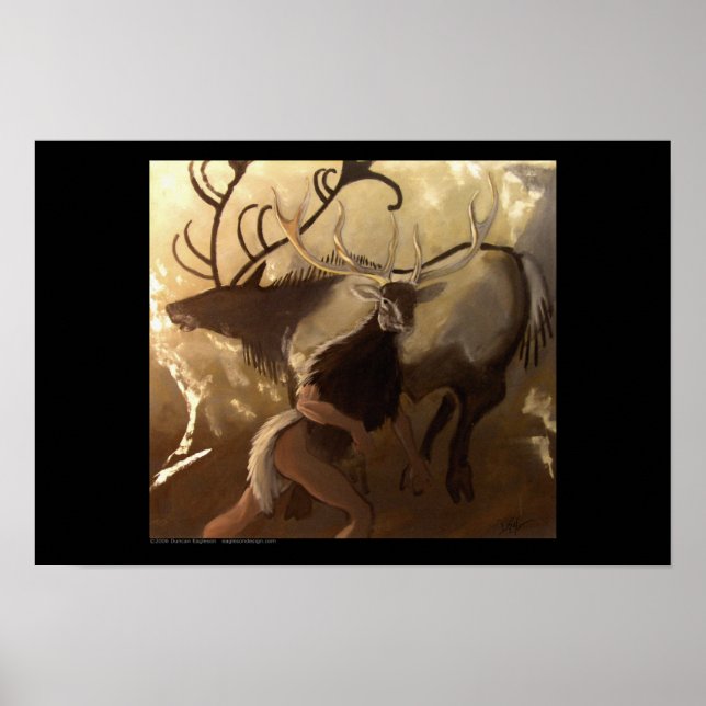 Póster Trois Frères Shaman (Frente)