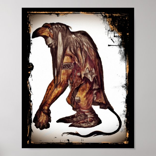 Poster Troll de Bauer (Frente)