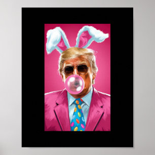 Poster Trombeta Soprar Chiclete Político Republicano Lest