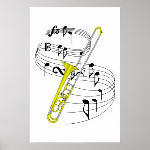 Póster Trombone