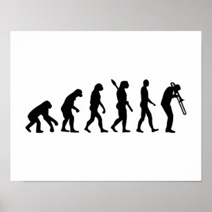 Poster Trombone da evolução