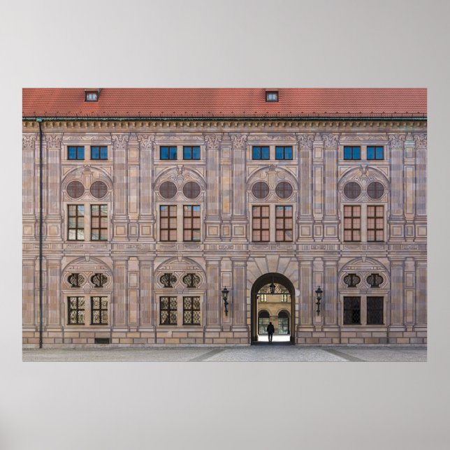 Poster Trompe l'oeil Alemanha (Frente)