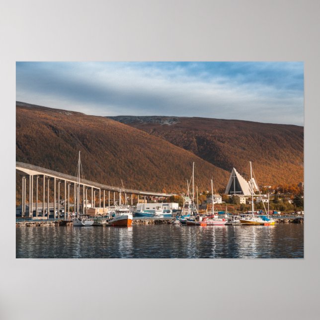 Poster Tromso Norte da Noruega (Frente)