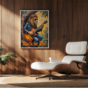 Poster Tronco de Árvore Emperrado: Rei do Rock