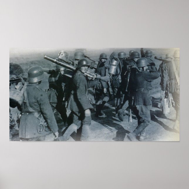 Póster Tropas alemãs (Frente)