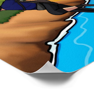 Poster Tropas para cima