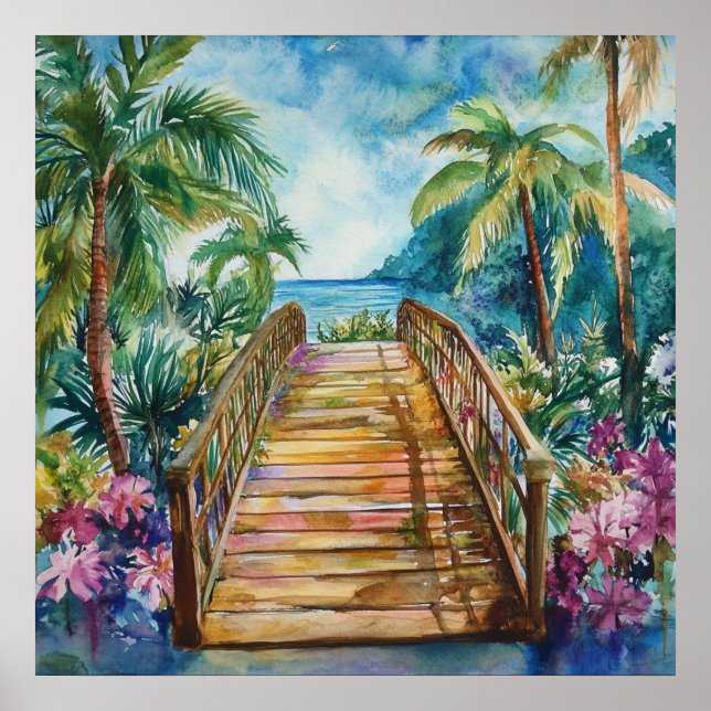 Poster Tropical Bridge (Frente)