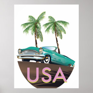 Poster Tropical EUA