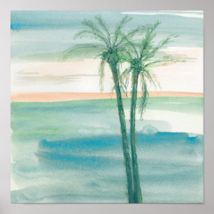 Poster Tropical Pacífica Dusk