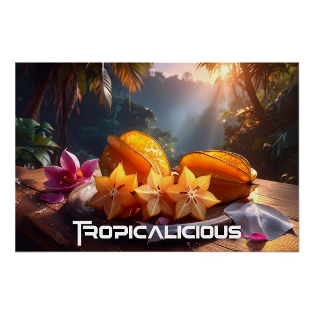 PÓSTER TROPICAL - TROPICALICIOSO (Frente)