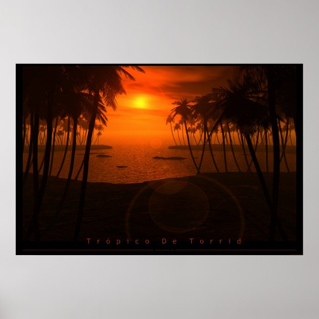 Poster Trópico De Torrid (Frente)