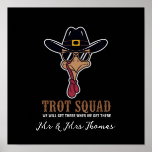 Poster Trot Squad "Chegaremos Lá Quando Chegarmos"
