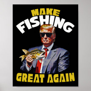 Poster Troubleshooting Pesca Novelty Pescador Presente