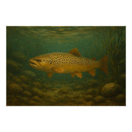 Póster Trout Poster