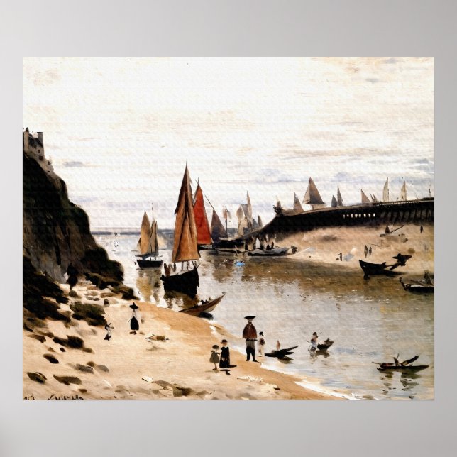 Poster Trouville Breakwater (Frente)