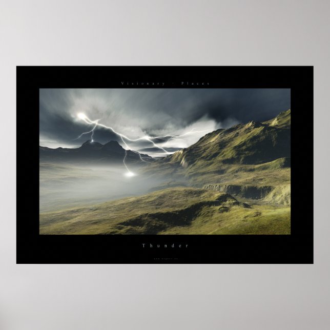 Poster Trovão (Frente)