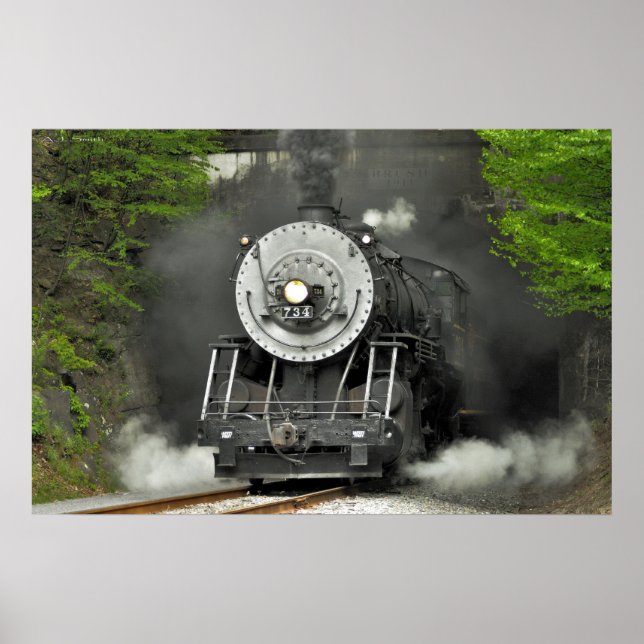 Póster Trovão no Túnel (Frente)