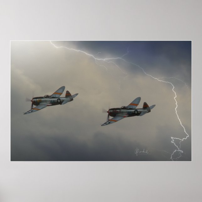 Póster Trovoadas! (Frente)