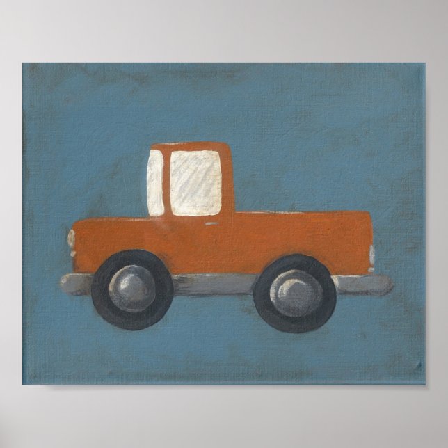 Póster Truckin' Nursery Art (Frente)