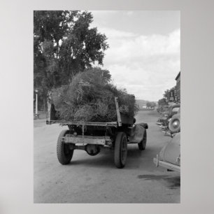 Póster Truckload of Tumbleweed, 1939